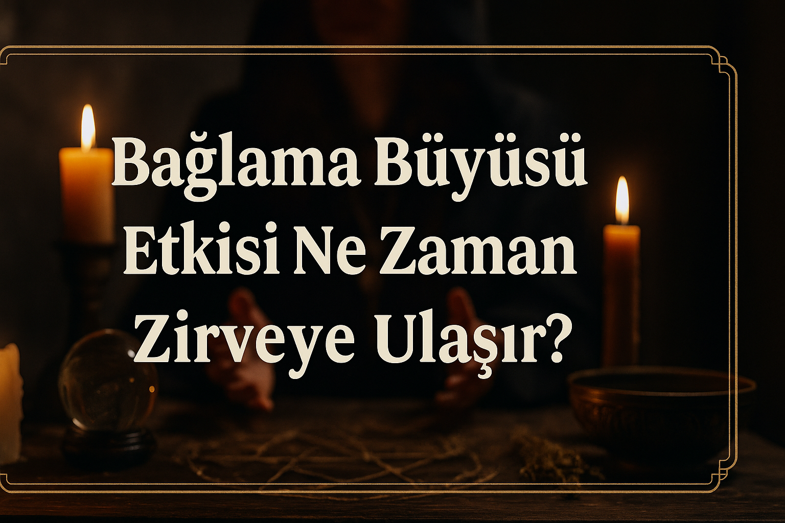 Bağlama Büyüsü etkisi ne zaman zirveye ulaşır