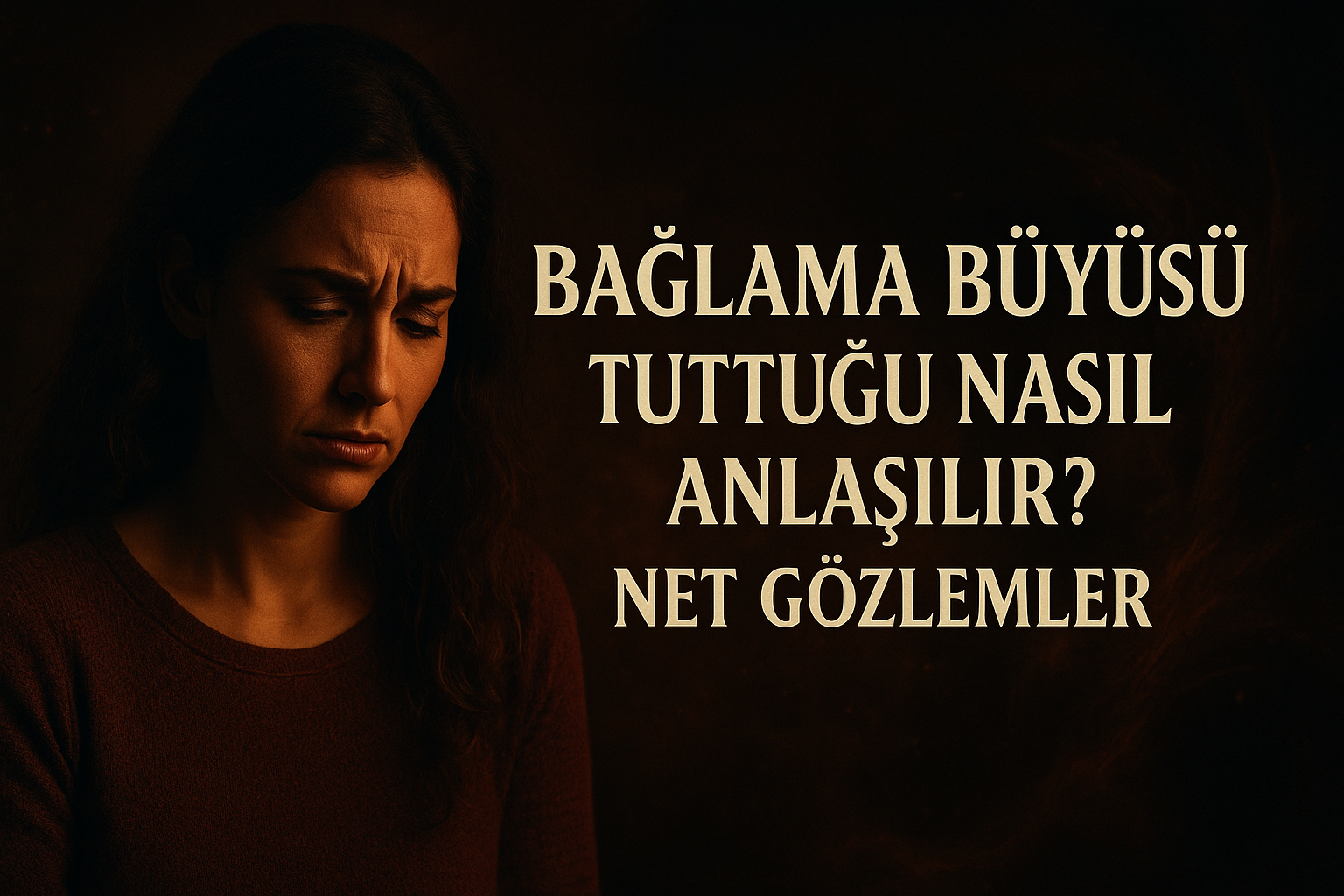 Bağlama büyüsü tuttuğu nasıl anlaşılır