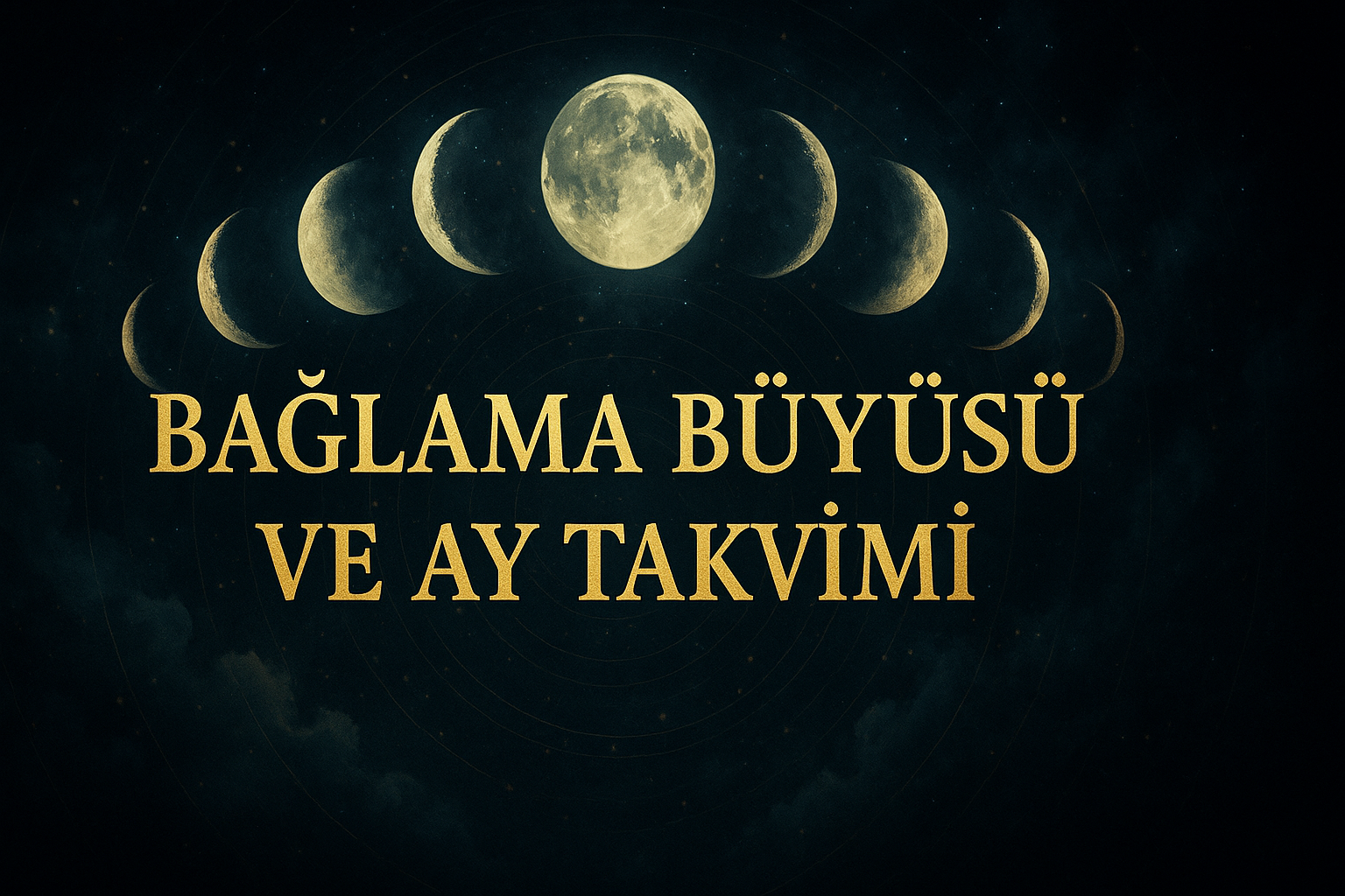 Bağlama büyüsü ve ay takvimi