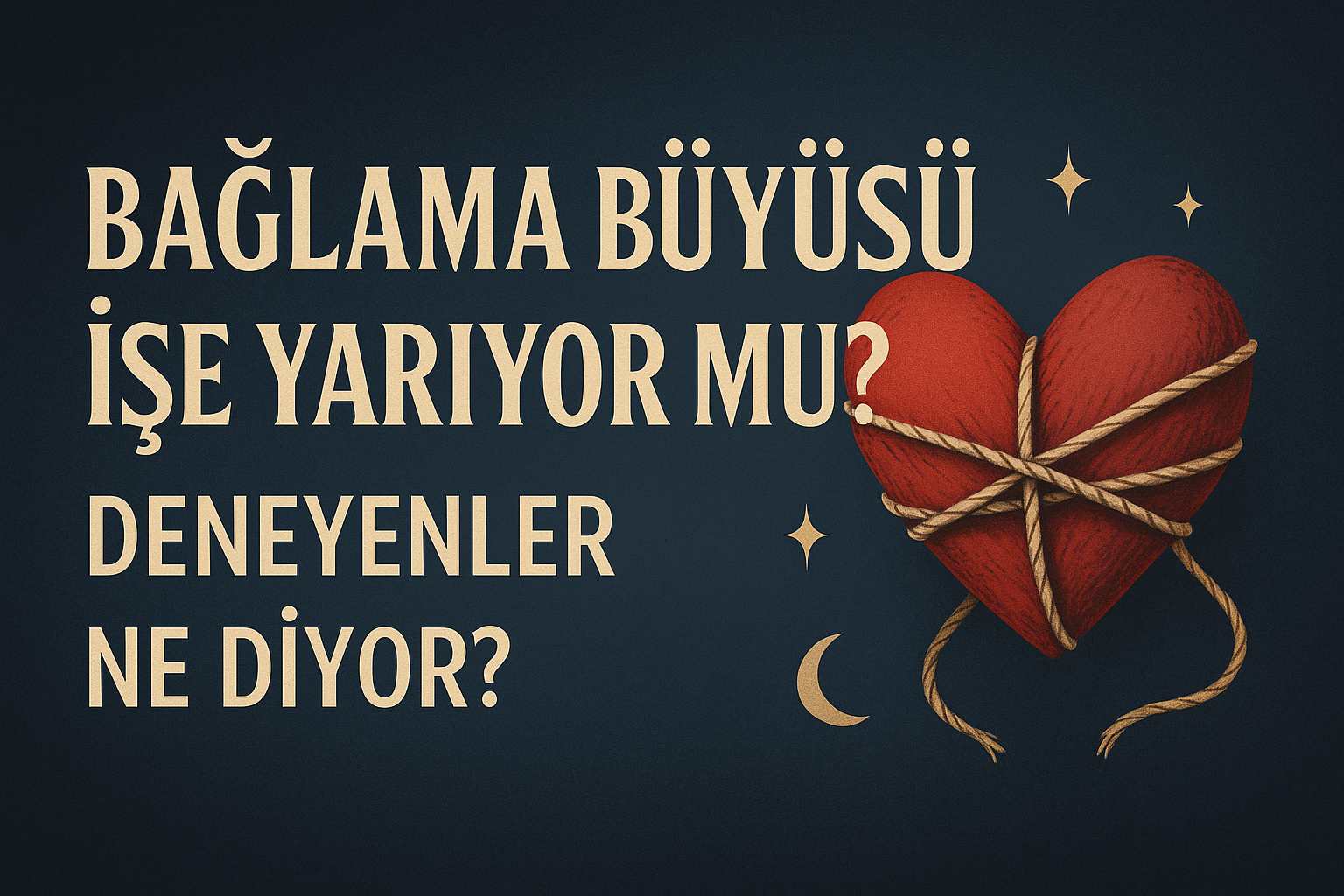 Bağlama Büyüsü İşe Yarıyor mu