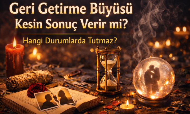 Geri Getirme Büyüsü Kesin Sonuç Verir mi